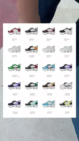 回复 @Laura Colvin Preview of new shoes ✨✨✨🤩 Can you tell me which shoe you like better?#sneakers #tiktokshopping #tiktokshop #rollerblades #rollerskate #rollershoe #newshoes #foryou #shoes #SEBOWEL #heelys #roollershoes 