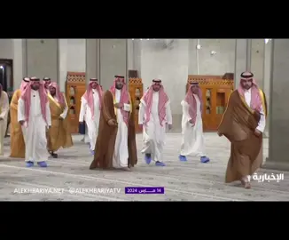 Crown Prince Mohammed bin Salman prays inside Quba Mosque in #Madinah #Ramadan  #เจ้าชายซาอุฯ #mohammedbinsalman #hrhpmsalman #MBS #hrhpmsalman_thailand #kingdomofsaudiarabia🇸🇦 #mbs_thaifans #محمد_بن_سلمان 