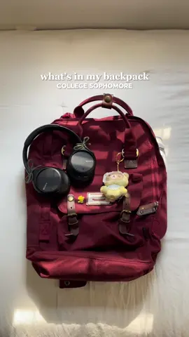 yes i’ve had this backpack since high school #whatsinmybackpack #backpacktour #schoolbackpack #backpackinspo #pinterestaesthetic #collegelife #collegestudent #kokuyocampus #doughnutbackpack #rilakkuma @Doughnut US Official 