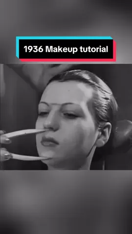 A look back in time to 1936, this makeup tutorial offers a fascinating glimpse into the beauty standards of the era. The cosmetic industry grew rapidly in the roaring 20s, as new trends and looks like the flapper girl became popular and sought after. Interestingly, although the depression crippled numerous industries, cosmetics was relatively stable. Production went down but sales actually grew.  Video source: BritishPathe #History #makeup #1930s #makeuptutorial #beauty #cosmetics #makeupartist #vintagefashion #vintage #historytok #LearnOnTikTok 