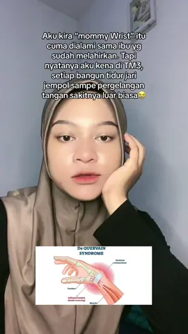 Setiap gerak tuh tulang di pergelangan kaya geser gitu, udah coba di urut urut tapi ga ilang juga sakitnya. Dan setiap ngangkat berat ga kuat tangannya. Ada yg tau solusinya bun??😭🙏🏻 #quotesdesya #masyaallahtabarakkallah #bumilhappy #bumilsehat #hplapril2024🥰 #fyp #mommywrist 