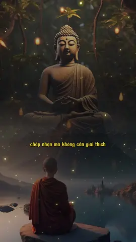 Đến cuối cùng chúng ta đều phải học cách im lặng. #phatphapnhiemmau #phatgiao #adidaphat #phatphap #tamtrang 