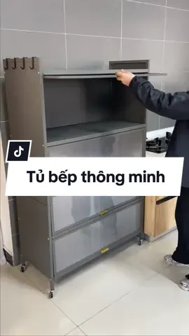 Tủ Để Đồ Nhà Bếp Bằng Thép Cacbon Thông Minh, Hiện Đại. Có Bánh Xe Di Chuyển Nhẹ Nhàng & Tiện Lợi.:-!!!  #tudedo #tudedonhabep #tudedodanang #nhabep #nhabepdep #xuhuong #thinhhanh 