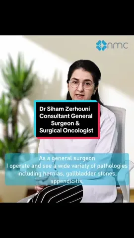 Le Dr Siham Zerhouni, Consultant Chirurgien Générale et Oncologue Chirurgical, rejoint l'hôpital royal NMC Royal Hospital-DIP. Parlant couramment le français, l'anglais et l'arabe, le Dr Zerhouni se spécialise dans les chirurgies du sein, cutanée et colorectale, en mettant l'accent sur l'obtention de résultats optimaux pour les patients grâce à des techniques mini-invasives et des soins complets contre le cancer. Pour prendre rendez-vous avec le Dr Zerhouni, appelez-nous au 800313. Dr Siham Zerhouni, Consultant General Surgeon and Surgical Oncologist joins NMC Royal Hospital-DIP. Fluent in French, English, and Arabic, Dr Zerhouni specializes in breast, cutaneous, and colorectal surgeries, focusing on achieving optimal patient outcomes through minimally invasive techniques and comprehensive cancer care.  To schedule an appointment with Dr Zerhouni, call us at 800313. #consultant #generalsurgery #surgicaloncology #nmcroyalhospitaldip #cancercare #minimallyinvasivesurgery #patientcare #hospital #dxb #dubaihealth 