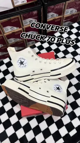 CONVERSE CHUCK 70 PLUS CANVAS HI CREAM #converse #conversechuck #chuck70plus  #universeunbox #daoprasukreview #ของแท้  