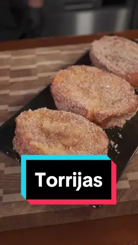 🍞 Torrijas  🙌 Hoy te traigo esta receta tan típica de Semana Santa 👇 ¿Qué nota le das a las torrijas del 1 al 10? ⬇️ Ingredientes:  • Pan del día anterior  • ⁠Leche  • ⁠Canela  • ⁠Azúcar  • ⁠Piel de limón  • ⁠Huevo • ⁠Aceite #semanasanta #torrijas #recetatorrijas #cocinadelpirata