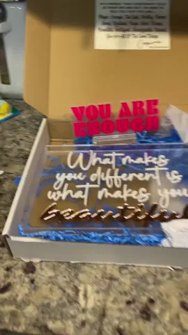 @The Just Love Lab The love shown is much appreciated and we are so grateful for the special gifts given to the girls #ninasimoneray #sisters #MomsofTikTok #fyp #explore #t21 💛💙 #affirmations #loveyourself #selflove 