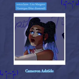 Cameron's voiceclaim! Va: Lisa Margaret Hannigan Source: Steven Universe I recently rewatched SU and tbh when I heard Blue Diamond start speaking, it felt so right for Cam. ^w^ #thehungergamesoc #art #oc #artistsoftiktok #artist #arttok #originalcharacter #voiceclaim 