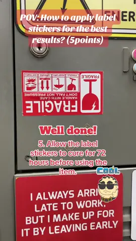 #labelstickers #howtoapplylabelstickers #labelstickertutorial #applylabels #smallbusinessstickershop #packagelabels #signshop How to apply label stickers for the best results?