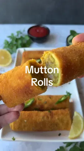 Mutton Roll (Ramadan Series Episode 6) Indulge in the crispy perfection of Mutton Rolls - a savory and flavorful snack that will leave you craving for more! Full recipe on my blog. KitchenDiariesbyZubda.com . Linked in my bio. ### Mutton Rolls: A Delicious and Flavorful Snack Mutton rolls are a popular snack or appetizer made with a flavorful mutton filling wrapped in a crispy spring roll wrapper and deep-fried to perfection. The filling consists of boneless mutton pieces cooked with a blend of aromatic spices, shallots, garlic, ginger, and coconut milk, giving it a rich and savory taste. The addition of potatoes adds a soft and creamy texture to the filling. The process of making mutton rolls involves cooking the mutton filling until tender and flavorful, then wrapping it in spring roll wrappers, coating them with egg and breadcrumbs, and finally deep-frying them until crispy and golden brown. The result is a crunchy exterior that contrasts beautifully with the tender and flavorful mutton filling inside. ramadan ramadanrecipes spring rolls, rolls, ramadan2024