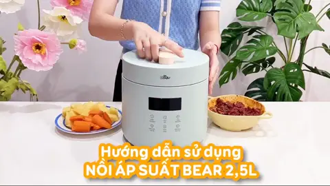 Nồi áp suất điện đa chức năng Bear.