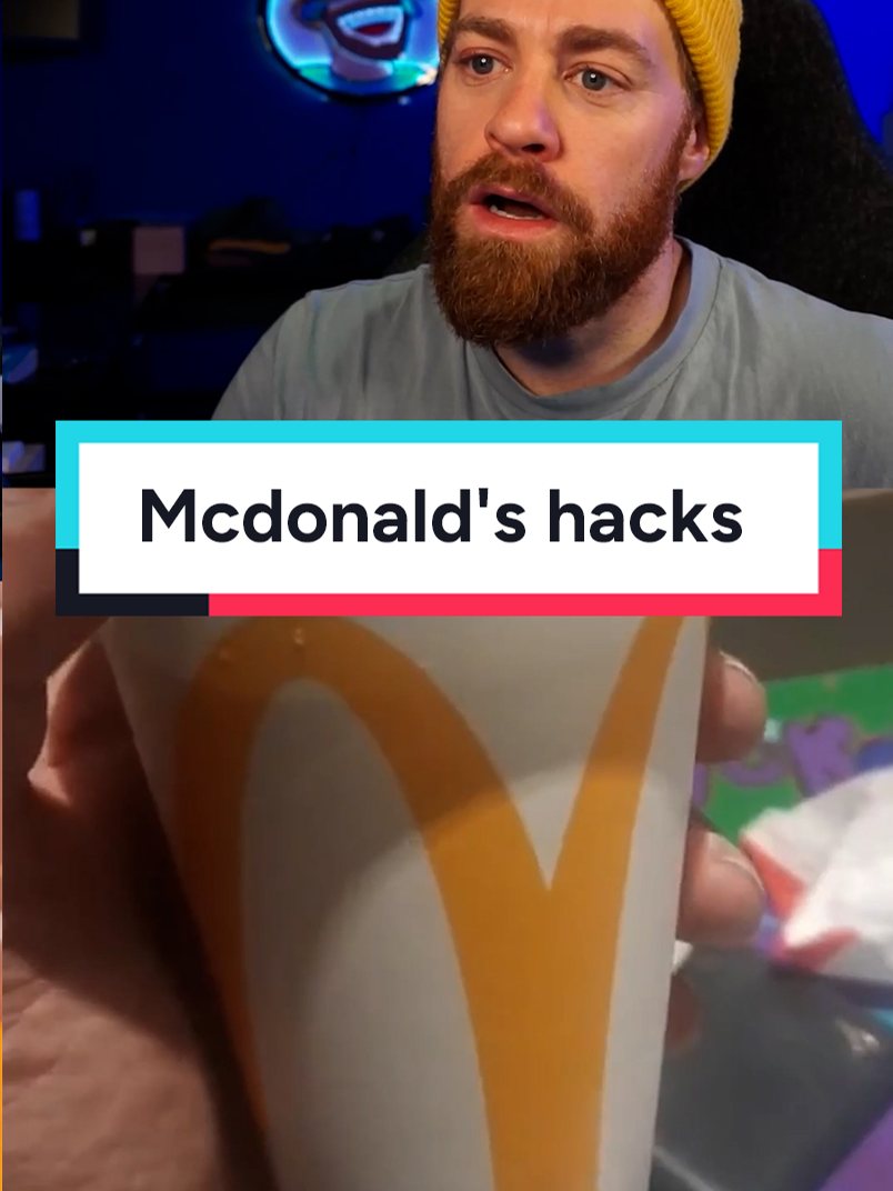 Mcdonald's Hacks #mcdonalds #reactionvideo #antosharp