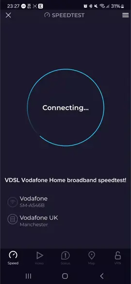 VDSL Home Broadband Speedtest! #ooklaspeedtest #vdsl #broadband #vodafone #speedtest #fttc #network #networking #residential #internet #Home #fyp #fypシ 