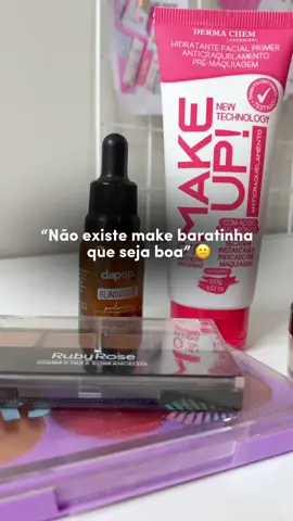 Time das que amam makes baratinhas 💖🫡 #paravocê #fy #lojademaquiagem #viralvideo #lojaonline 