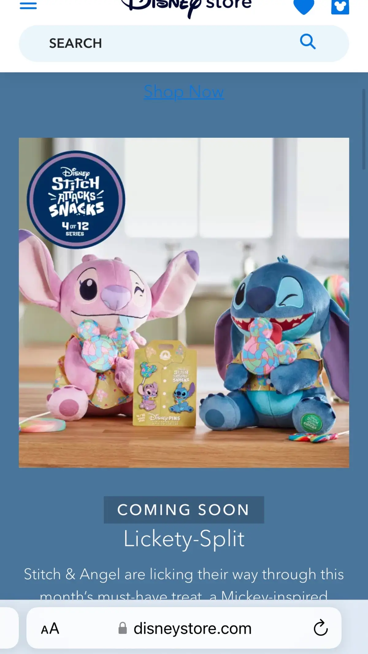Next months Stitch attacks snacks looks to have both a stitch and angel stuff animal! I am so excited but make wallet is not.  #disney #liloandstitch #liloystich #liloandstich #liloystitch #liloetstitch #liloestitch #liloandstitchforever #stitch #stitchandangel #shopdisney #disneystore #thedisneystore #disneyshopping #disneymerch #disneylove #disneylover 