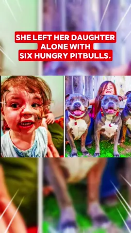 She left her daughter alone with six hungry pit bulls. What happened that night shocked the whole world. #tiktoklearn #realstory #truestory #LearnOnTikTok  #truthbehindthescenes