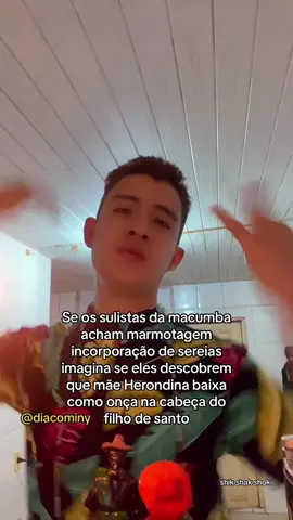 Respondendo a @victorugo se vissem as incorporações de cobras encantadas, os surrupiras, mestres animorfizados. Só os iniciados conhecem os misterios da encantaria. #umbanda #shikshakshok #fy #encantaria 