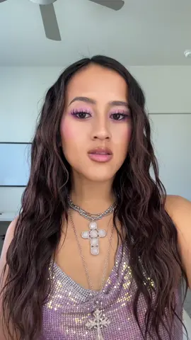 my first rolling loud 🥹💜 so excited!! #festivalseason #makeup 