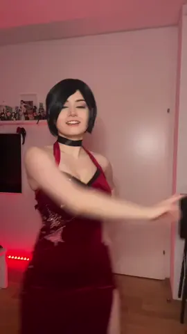someone please explain this trend to me 🎷 #adawong #residentevil #residentevil4 #cosplay #whocanitbenow #fy 
