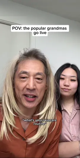 the popular grandmas go live @Freda Ngo #pov #comedy #fyp 