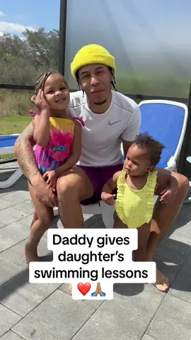 As a father to be able to teach my kids things such as swimming means the world to me, we have alot of work to do stay  tuned  on this swimming journey #fyp #swimming #family #girldad #swimminglessons #dzfamily_ 