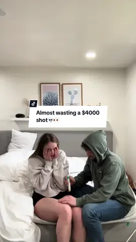 Not me being a little b**ch🥲First and LAST time doing a shot at my house 💀 #fyp #couple #marriagehumor #dupixent #chronic #eczema 