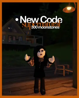 New Code: Supernatural for 300 moonstones 🤎 | expires in 8 days | #tvl #tvlroblox #thevampirelegacies #thevampirelegaciesroblox #tvd #tvdroblox #fyp #trending #zyxcba #zyxcba @The Vampire Legacies 