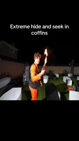 Extreme hide and seek in coffins