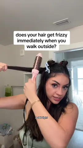 i can FINALLY do a blowout at home without having my hair frizz up in 10 mins! i love this round brush🥰 #heatedroundbrush #heatedbrush #frizzyhair #blowout #roundbrush #blowoutathome blowout at home , how to use a round brush , round brush tutorial , blowout tutorial , hairstyle trends of 2024 