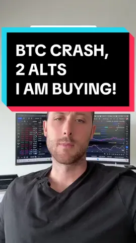 #Bitcoin Crashing!!! These are the 2 ALTCOINS i am buying #crypto #trading #luna #galagames #altcoinseason #trading #btc #cryptotok #bitcoinnews 