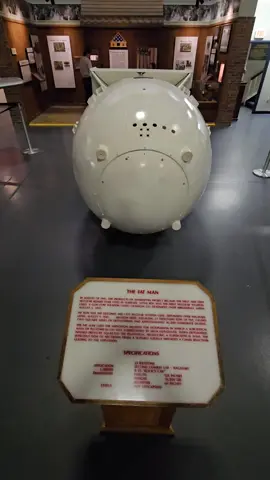 21-Kiloton FAT MAN Atomic Bomb Dropped Nagasaki Japan Aug 9th 1945 Effectively Ending WW2 #military #trendingvideo #fyp