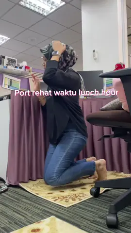 Port favorite rehat time lunch break kat office lagi lagi waktu bulan puasa 😂  #fyp