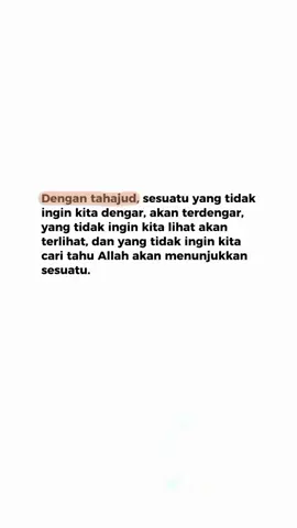 Dahsyatnya tahajud🥺 #istiqomahhijrah #reminderislamic  #foryoupage 