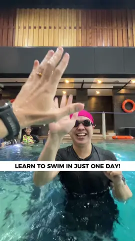 This is just a #OneDay (3 hours) investment that you won’t regret. Try mo na. 😊🏊‍♂️🌊 #swimcentralph #lifevestnomore 
