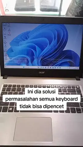 ini dia solusi permasalahan semua tombol keyboard tidak berfungsi #keyboarderror #laptoprepair #laptopservice 