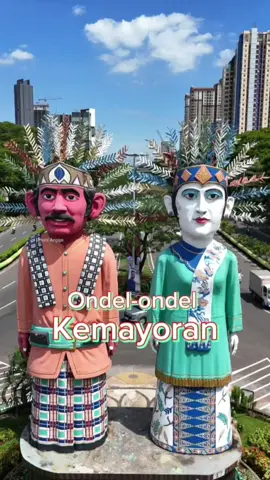 Ondel-ondel Kemayoran #ondelondelbetawi #ondelondel #budayaindonesia #betawipunyegaye  #kemayoran #jakartapusat 