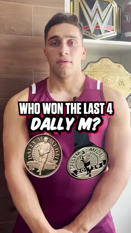 Guess The Last 4 Dally M Medalists 🥇@kairouzbros #nrl #rugbyleague #sport #rugby 