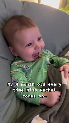 Every time we watch Miss Rachel. Love to see that smile… @Ms Rachel #msrachel #missrachel #babyboy #fyp #fypシ #foryourpage #viral #lukesscares #happybaby 
