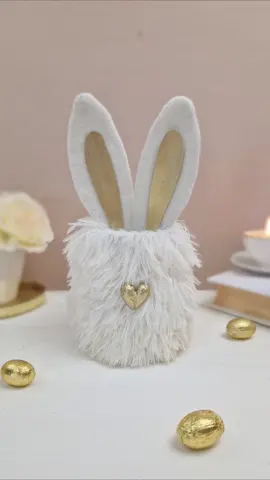 DIY Hase aus Dose selber machen.🌼🐇 Der Wuschelhase eignet sich toll als Osternest oder Osterdeko.😊 #osterdeko #easter #easterbunny #basteln #craft #osterhasenbasteln #diycraft
