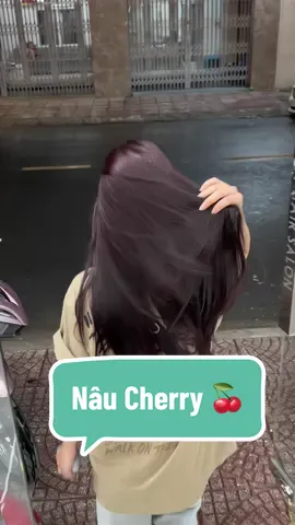 Gợi ý các nàng màu tóc nây cherry 🍒 k tẩy nhuộm chơi  cực xinh nè  #LearnOnTikTok #xh #traky #goclamdep #chamsoctoc #tocdepsaigon  #naucherry 