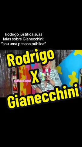Rodrigo fala sobre comentário polemico feito sobre Reinaldo Gianecchini e justifica: sou uma figura publica. #bauesquizo #rodrigoapresentador #rodrigoxuxa #dollrodrigue #dollrodrigue #reinaldogiannechini #rodrigoshow #showdorodrigo 
