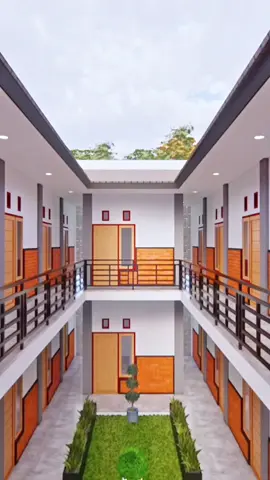 Desain Kos Kosan 2 Lantai Minimalis #fypシ゚viral #desainkoskosan #bisniskoskosan 