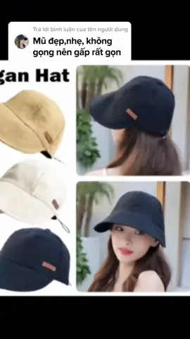 Mũ chống nắng rộng vành ko gọng, thời trang trẻ trung #thịnhhành #gioitreviet #thoitrangnu #muchongnang #hottrend #xuhuong 