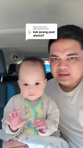 Membalas @@bottsalintautan Masyallah sekarang Alyona udah bisa tepuk tangan 🥰😍