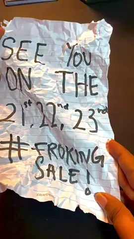 STORE WIDE CLEARANCE SALE HAPPENING ON THE 21st, 22nd & 23rd!! 💌 #FROKME #FROK #FROKIT #srilanka #colombo #fyp #foryoupage #xyzbca #fashion #fashiontiktok #shopnow #sale #clearancesale 