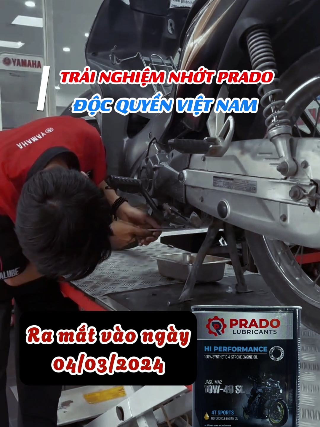 Trải nghiệm nhớt Prado - Độc quyền tại Nam Tiến  #xemaynamtien #namtienmotor #Prado #nhotxemay