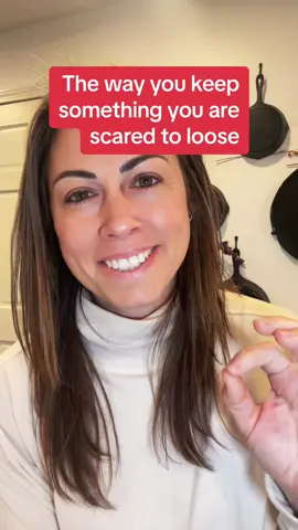 This is the way you keep some thing that you are scared to lose. Being scared that you’re gonna lose something actually emanates out the energy of it going away which then contributes to it going away. But if you actively love and appreciate it, then you are emanating out the energy of it being here, which helps you hold onto it.
