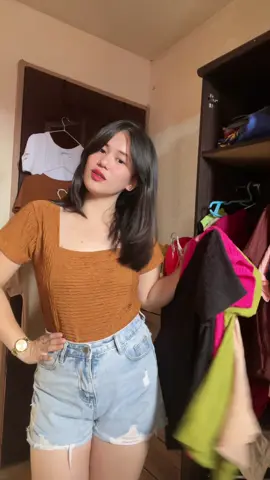 Ganda naman ng square neck blouse natin mi #blouse 