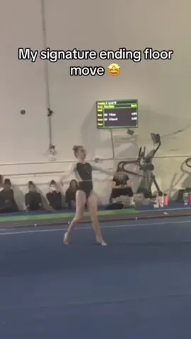 My sig ending floor move! Remaking this vid a year later with new floor routine vids! #gymnastics #foryou #gymnast #floor #fakebodyy⚠️ #fy #remake #fyp #viral #katrina 