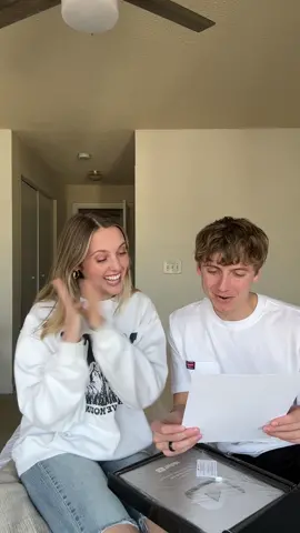 WHERE SHOULD WE HANG THIS?! 🥹🎁  Thank you guys so much for 100,000 @YouTube subscribers. We’ve only be creating content together for 9 months and it has EXPLODED! We can not put into words how much your love and support means to us. We are so happy you get to be apart of The Quist Family with us ✨🤍 Follow us on our other platforms  @TikTok TheQuistFamily YouTube: TheQuistFamily IG: courtneyquist_ & alexquist_  Facebook.com/@TheQuistFamily  @tiktok creators @Instagram Creators #announcement #celebration #thequistfamily #hugeannouncement #tiktok 